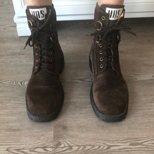 CESARE PACIOTTI Heroes Brown Suede Boots, 9